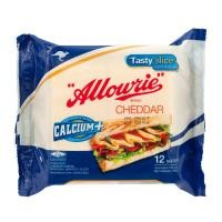 ราคา อลาวรี่เชดด้าชีส 12สไลด์ 250กรัม Allowrie Cheddar Cheese 12Sliced 250g. [หมายเลขบาร์โค้ด 8850332312089 ] (55158008521)