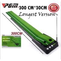 ราคา PGMกอล์ฟพรมซ้อมพัตต์ยาว3เมตรขนาด ยาว300cmกว้าง30cm (4051934730)
