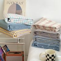 ราคา ปลอกผ้านวม 1 ชิ้น ผ้าฝ้ายบริสุทธิ์ ลายสก๊อต 100%cotton duvet cover 3 ฟุต 6ฟุต 5ฟุต (28231011327)