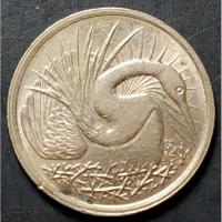 ราคา สิงคโปร์ (Singapore), ปี 1967-1985, 5 Cents, Oriental Darter (4488736898)