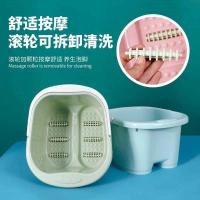 ราคา ลูกกลิ้งนวดในครัวเรือนหกล้อนวดเท้าอ่างเท้าหนาแบบพกพาเท้าถังอาบน้ําเท้าถังสไตล์ใหม่ทุ่มเท (55458480577)
