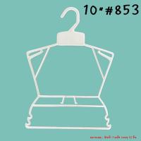 ราคา ไม้แขวนโครง 10 นิ้ว สีขาว #853 สำหรับแขวนชุดเด็ก (6603156819)