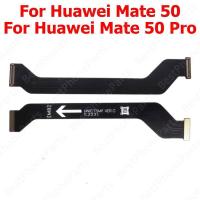ราคา 1X เมนบอร์ด Flex สําหรับ Huawei Mate 50 Pro Mate50 50Pro เมนบอร์ดหลัก Flex Cable อะไหล่ (48656579848)