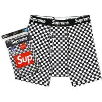 ราคา Supreme X Hanes Boxer Checkered (ลายตาราง) ของแท้! (6768928657)