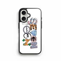 ราคา เคส Iphone 16 15 14 13 12 11 X Xs Xr SE Pro Max Mini Plus Casing Seventeen แรงบันดาลใจตัวอักษร dodles (52808742225)