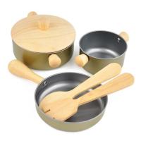 ราคา ของเล่นไม้ PlanToys ของเล่นเสริมพัฒนาการ ชุด เครื่องครัว คุณหนู แปลนทอยส์ (2 ปี+) (8119744381)