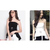 ราคา พร้อมส่ง เกาะอกสม็อคด้านหลัง ผ้าฮานาโกะหนาอย่างดี (761470491)