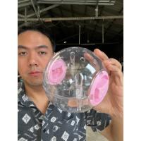 ราคา ลูกบอลวิ่งหนูแฮมเตอร์ ลายแมวสีชมพู บอลวิ่งหนูแฮมเตอร์ 15cm ของเล่นหนูแฮมเตอร์ (41008106098)