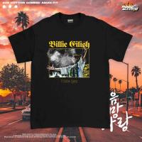 ราคา เสื้อยืด ราคาต่ำสุด!!เสื้อยืด พิมพ์ลาย BILLIE EILISH BAND I LOVE YOU MUSIC MERCH UNISEX CODS-3XL (18995719920)