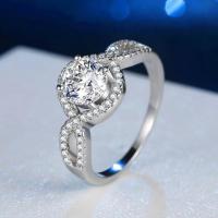 ราคา แหวนเพชร Cz Dimond ทรงเกลียวล้อมเพชร Silver 925 (2830454518)