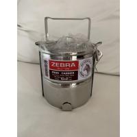 ราคา Zebra ปิ่นโตสแตนเลส ปิ่นโตอาหาร ตราหัวม้าลาย ขนาด 10/2 ซม. (20677293690)