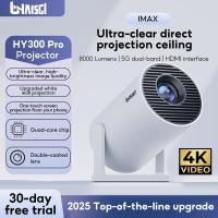 ราคา A]] HY300 /HY300PRO HY300/4K HD Lonaisci สมาร์ทโปรเจคเตอร์โฮมเธียเตอร์แบบพกพา Projektor หน้าจอโปรเจคเตอร์ Lcd ไร้สาย (47208952950)