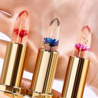 ราคา TE สาเหตุ☆Jelly Flower Lipstick Color Changing Moisturizing Non Cup Lipstick Sticky L2w5 (42280115302)