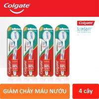 ราคา ชุดแปรงสีฟัน Colgate SlimSoft Advanced Super Soft 4 ชิ้น - Gum Care at Super ราคาประหยัด (41478840787)