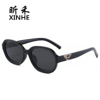 ราคา PRADA1824 แว่นกันแดดแฟชั่นกรอบวงรีผู้ชายผู้หญิงทุกคู่ (49459228827)