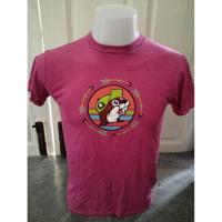 ราคา เสื้อยืด Buc-ee’s ลายบีเวอร์ สีชมพู วินเทจ มือสอง ผ้าบาง ใส่สบาย ไม่มีตำหนิ (41775514403)