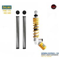 ราคา โช๊คหน้า+หลัง OHLINS FSK 173 / HO 349 FOR HONDA GIORNO (OHLINS รับประกัน 2 ปี) (24469777228)