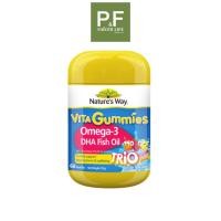 ราคา Nature's way omega3 vita gummies trio 60 เม็ด เนเจอร์ส เวย์ โอเมก้า3 ไวต้า กัมมี่ ทรีโอ (14397280991)