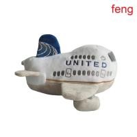 ราคา United China Airlines Co Plush Airliner Doll Advertisement Holiday Mascot Gift (52457363670)