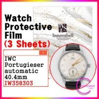 ราคา ฟิล์มกันรอยหน้าจอสําหรับ IWC Portugieser automatic (3 แผ่น) IW358303 / ฟิล์มสติ๊กเกอร์ป้องกันการปนเปื้อน (49400866268)