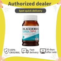 ราคา ตัวแทนจําหน่ายที่ได้รับอนุญาต BLACKMORES Odorless Fish Oil 1000mg 200/400 แคปซูล /Omega Mini Double Concentrate /Odourless Fish Oil Minyak Ikan Omega-3 (51556770639)