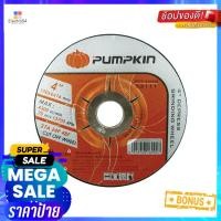 ราคา แผ่นไฟเบอร์เจียรเหล็ก PUMPKIN หนา 4 นิ้ว สีดำMETAL GRINDING WHEEL (THICK) PUMPKIN 4" BLACK (16685966240)