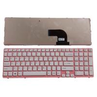ราคา ใหม่สําหรับ SONY VAIO SVE 15 series SVE15111 SVE1511 SVE15 SVE15113 แล็ปท็อปแป้นพิมพ์สีชมพู US รุ่น (45858784709)