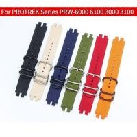 ราคา อัพเกรดสายรัดไนลอนสําหรับ PROTREK PRW6000 PRW6100 PRW3000 PRW3100 ทนทานสบายกลางแจ้งนาฬิกาอุปกรณ์เสริม (56807580479)