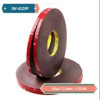 ราคา 3M 4229 (ของแท้ 100%) (ขนาดยาว. × 33 M.) โฟมเทปกาว 2 หน้า หนา 0.8 mm. Acrylic Foam Tape สำหรับงานตกแต่งรถยนต์ (2108092856)