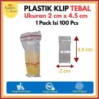 ราคา 2 ซม. x 4.5 ซม. คลิป THICK 1 แพ็ค บรรจุ 100 ชิ้น | คลิปหนีบพลาสติก หนา 2 x 4.5 ซม. ขนาดเล็ก (55004324729)