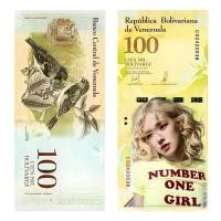 ราคา Park Chae Young ธนบัตรที่ระลึก Rose100 Bolivar ธนบัตรใหม่เอี่ยมธนบัตรจริงคอลเลกชัน Fidelity% Q260422 (49659320998)