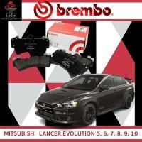 ราคา BREMBO ผ้าเบรค MITSUBISHI LANCER EVOLUTION 5, 6, 7, 8, 9, 10 อีโว 5-10 (ผ้าเบรค EVO ปั๊ม Brembo) (29321297585)