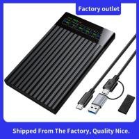 ราคา กล่องฮาร์ดไดรฟ์มือถือ USB 3.1 2.5 นิ้ว SSD HDD Enclosure Case, 6Gbps Mobile Hard Drive Case สําหรับแล็ปท็อปพีซี (46304947888)