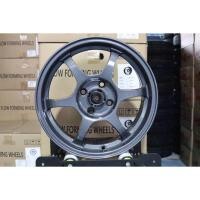 ราคา ล้อแม็กลาย SSR/F8-9 ขนาด 15X7.0 4 รู 100 ออฟ 35 สีกัน/DARK GUN/YUSTA ( 4 วง) (41601757440)