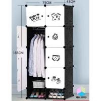 ราคา ตู้พลาสติกdiy 8ช่อง +ช่องรองเท้า (523433779)