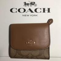 ราคา COACH กระเป๋าสตางค์ใบสั้น 3 พับ (506164919)