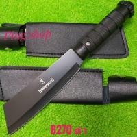 ราคา มีด มีดพก มีดพกใบตาย BROWNING รุ่น B270 ดำ ใบดำ (22683210671)