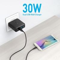 ราคา เครื่องชาร์จติดผนัง Anker PowerPort Speed 2 Quick Charge 3.0 สีดํา - A2025 (18176912363)
