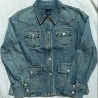 ราคา GAP แจ๊คเก๊ตยีนส์มือสอง (1698238318)