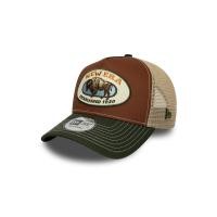 ราคา New Era หมวกรุ่น NEW ERA ANIMAL PATCH TRUCKER DEEP AUBURN/ DEEP SEAWEED 9FORTY A-FRAME TRUCKER CAP (55904531362)