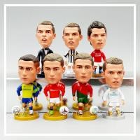 ราคา ***สินค้าพร้อมส่ง***โมเดลนักฟุตบอล คริสเตียโน โรนัลโด้ Cristiano Ronaldo สูง 6.5 ซม. ตุ๊กตานักบอล นักเตะ โมเดลนักเตะ (6818129570)