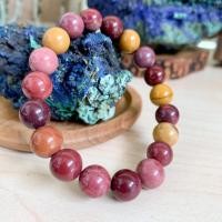 ราคา กำไลข้อมือหิน มูไคต์ แจสเปอร์ Mookaite Jasper หินแห่งเหตุผล *หินธรรมชาติ 100%* (3804319937)