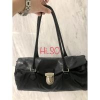 ราคา กระเป๋าสะพาย "PRADA” Nylon ผสมหนังสีดำสภาพสวย (23273293505)