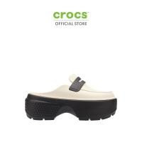 ราคา CROCS รองเท้าลำลองผู้ใหญ่ STOMP LOAFER CLOG รุ่น 2099371HR - LINEN BLACK (26052749423)