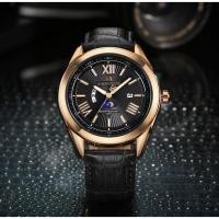 ราคา หรูหราในราคาเบาๆนาฬิกาข้อมือชาย กันน้ำ naviforce watch แท้ รุ่นNF9108-RG B สายหนัง ของแท้100% (5703378726)