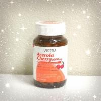 ราคา Vistra Acerola Cherry 1000 mg 45 เม็ด วิสทร้า อะเซโรลาเชอร์รี่ 1000 มก. (6780160886)