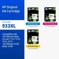 ราคา [ส่งด่วน] ตลับหมึกHP 933XL Tri-Color ( สี ) Original Ink Advantage Cartridge (24833377796)
