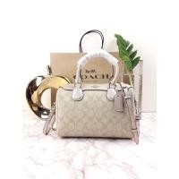 ราคา COACH MINI BENNETT SATCHEL IN SIGNATURE CANVAS (COACH F32203) หมอน 9 นิ้ว COLOR : LIGHT KHAKI/PLATINUM (9456988179)