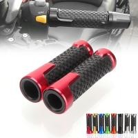 ราคา Motorcycle 7/8 "22mm Handle Grip CNC Aluminum Rubber Handlebar Grips For CFMOTO Honda Yamaha Kawasaki Suzuki Universal (51102796579)
