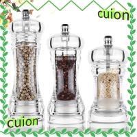 ราคา CUION1413 1 ชิ้นเกลือพริกไทย Shakers,อะคริลิค 4/5/6 นิ้วพริกไทยเครื่องบด,เซรามิคโรเตอร์ปรับหยาบแบบพกพาครัวเครื่องมือ (49702952485)